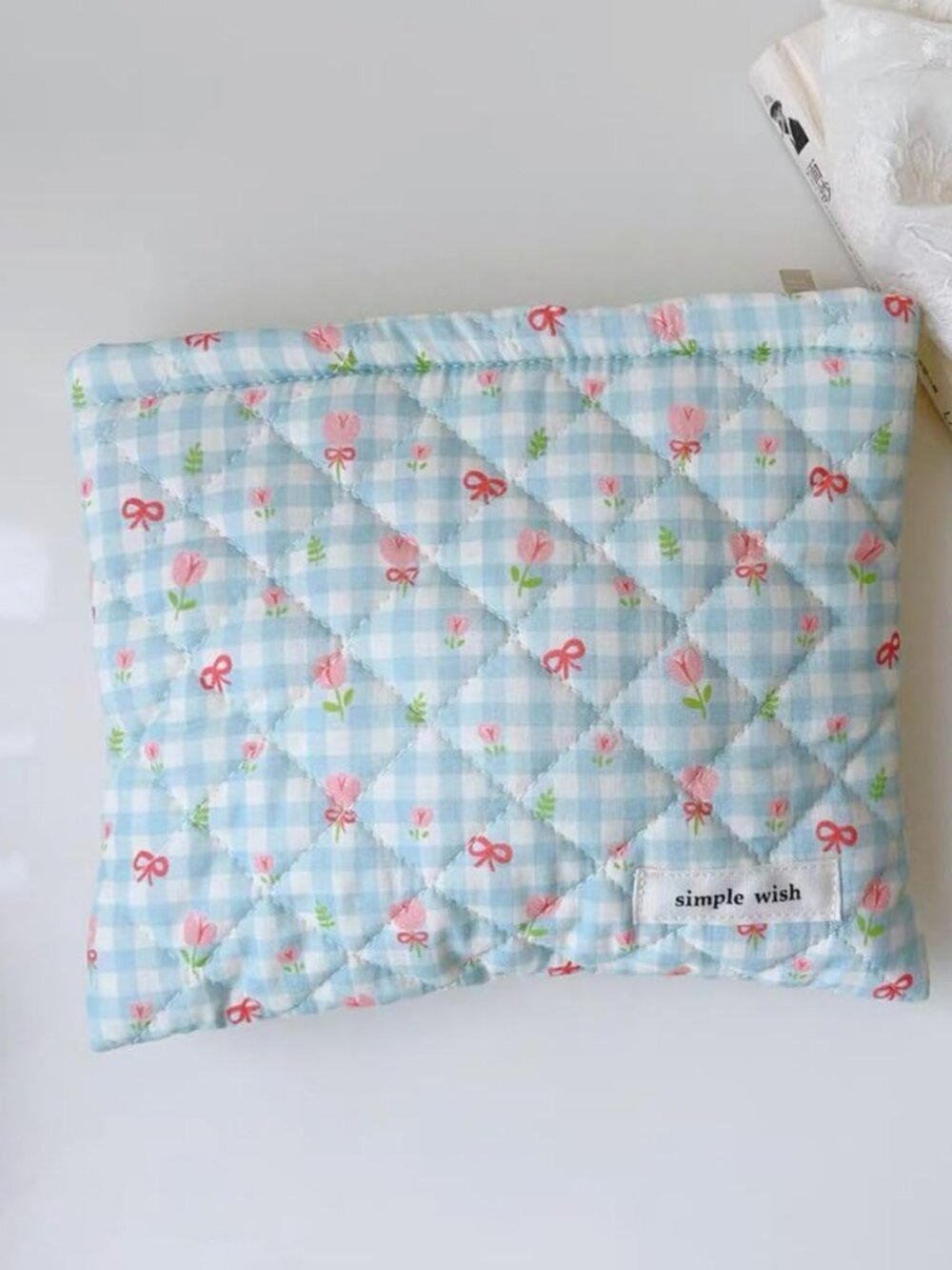 NEW Fashion Floral Makeup Bags Quilted Style Aesthetic‎ Cute Cosmetic Makeup Bag